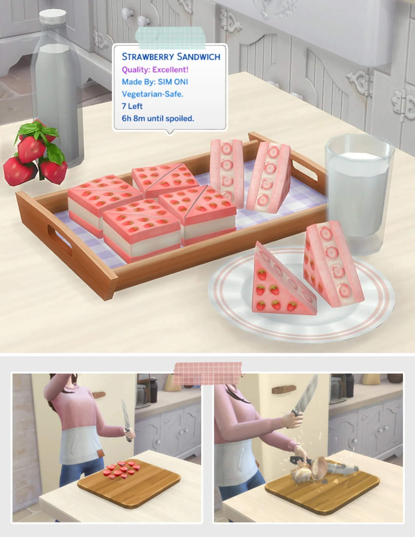 August 2021 Recipe_Strawberry Sandwich