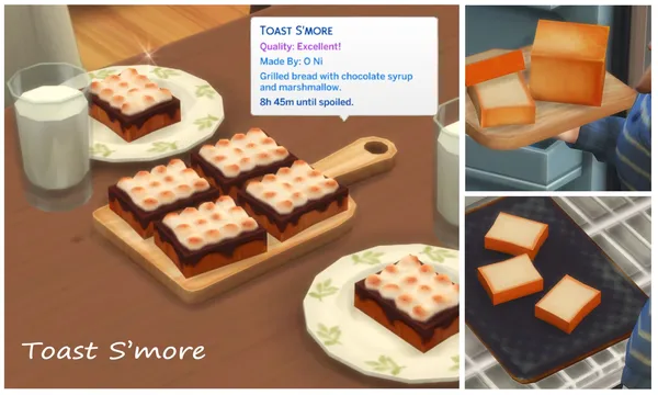 February 2022 Recipe_Toast S'more