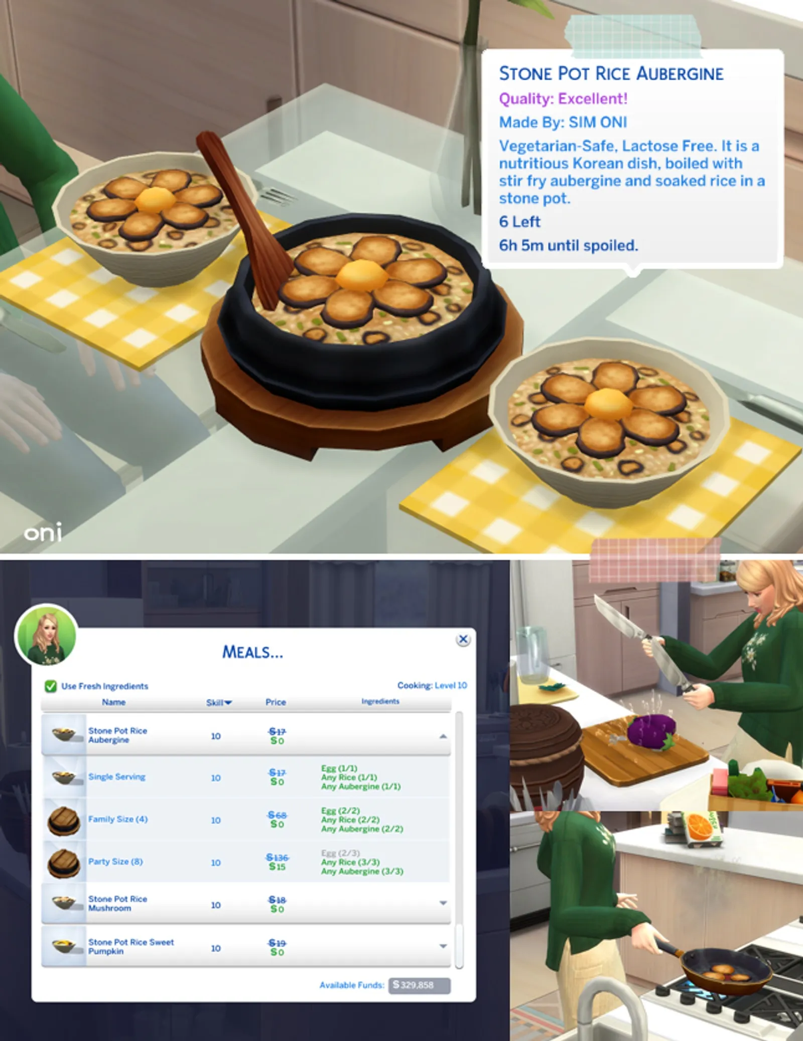 September 2021 Recipe_Stone Pot Rice Aubergine
