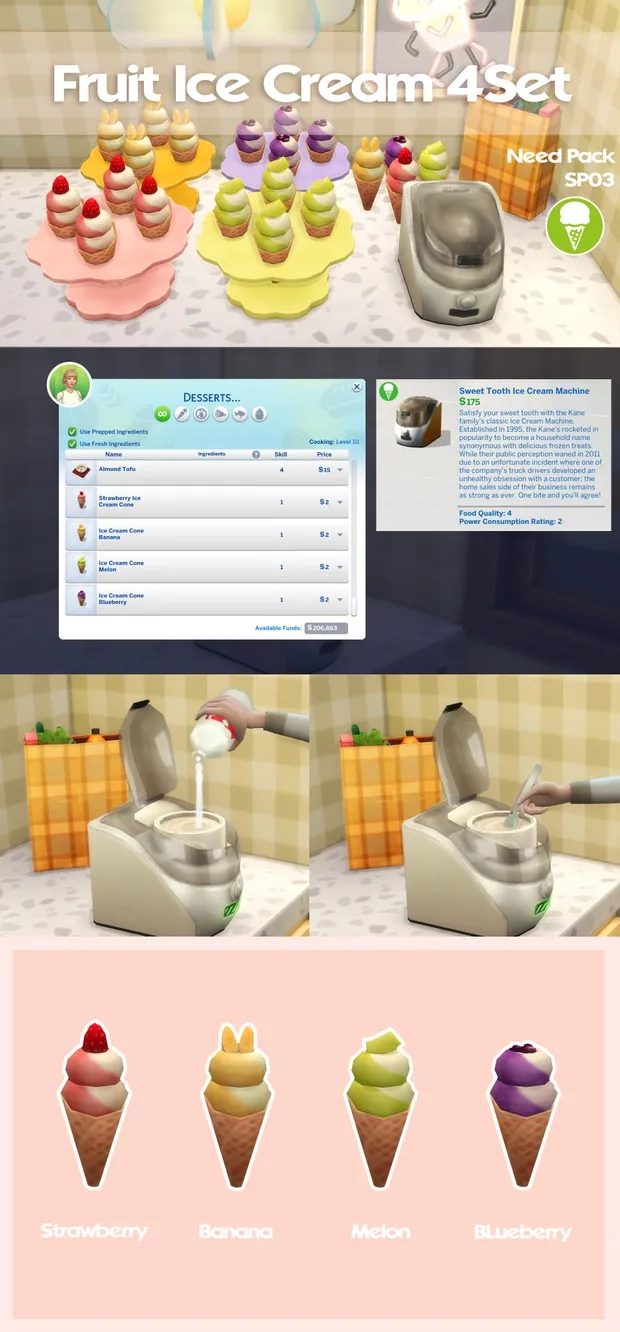 April 2024 Recipe_Ice Cream 4 Set 