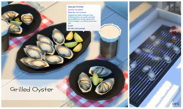 March 2022 Recipe_Grilled Oyster