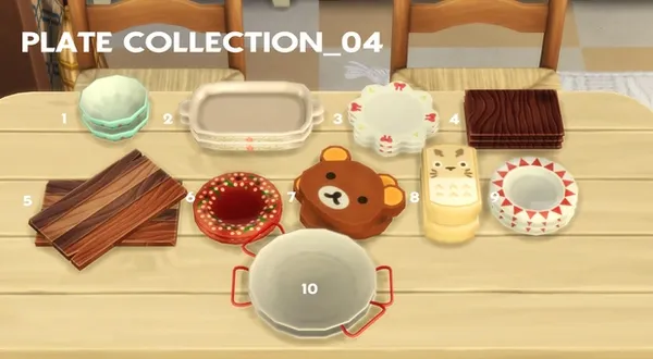 PLATE COLLECTION 04