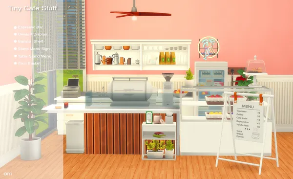 Tiny Cafe Stuff