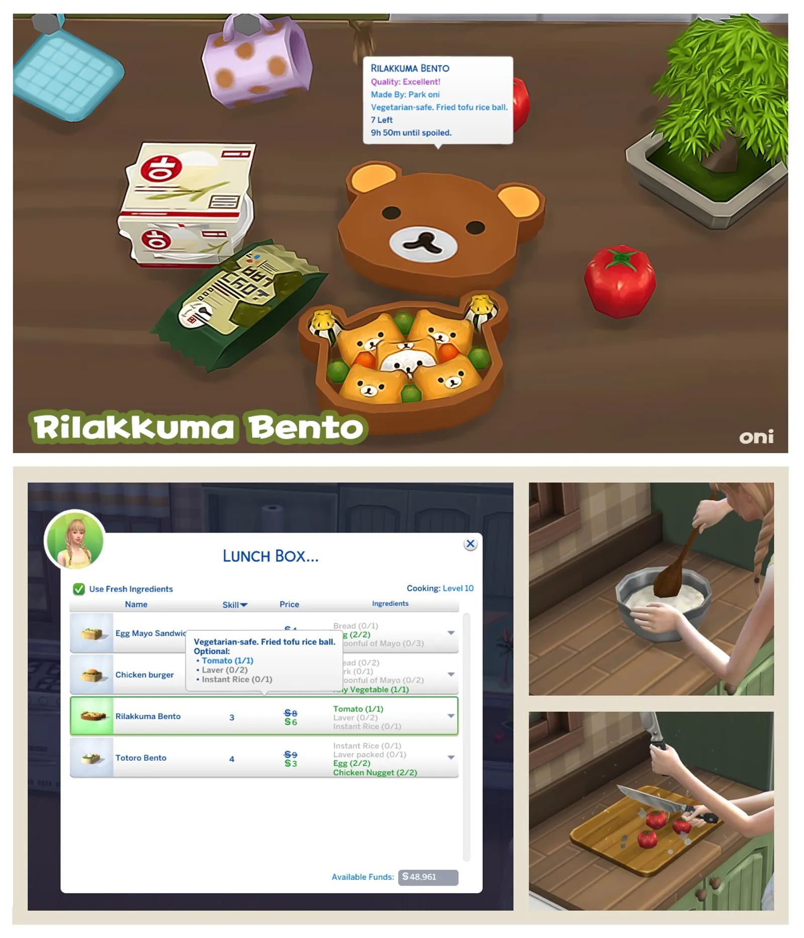 Rilakkuma Bento