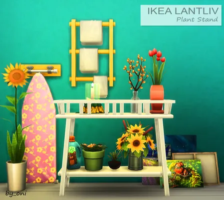 [Furniture]  IKEA LANTLIV Plant Stand