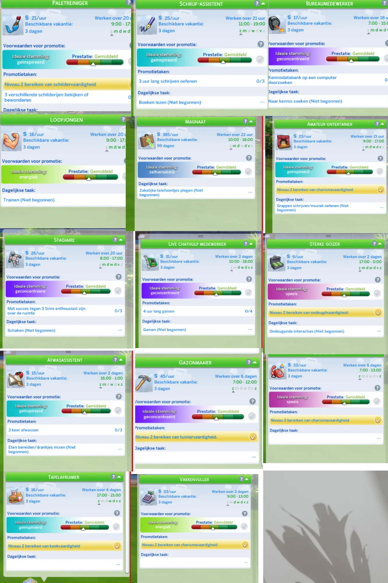Re-enable Ideal Emotion for Basegame full-parttime careers
