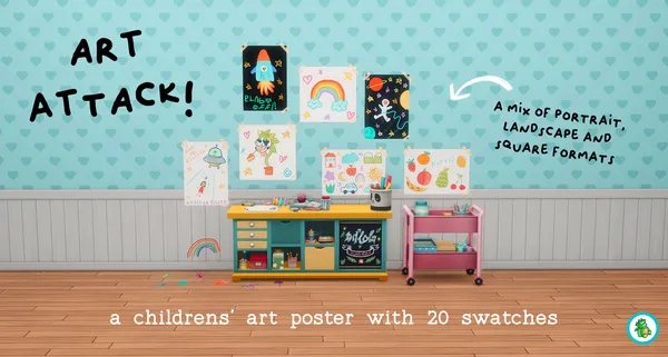Art Attack Posters