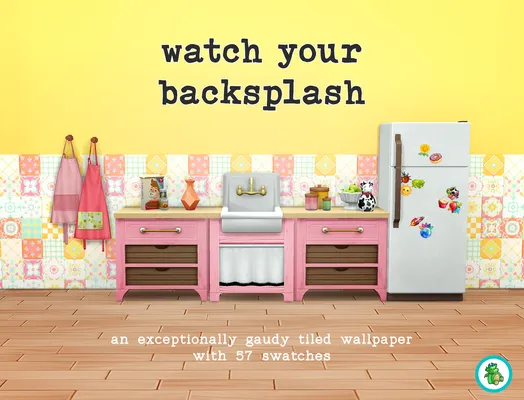 Watch Your Backsplash Wallpaper - [redacted] follower gift