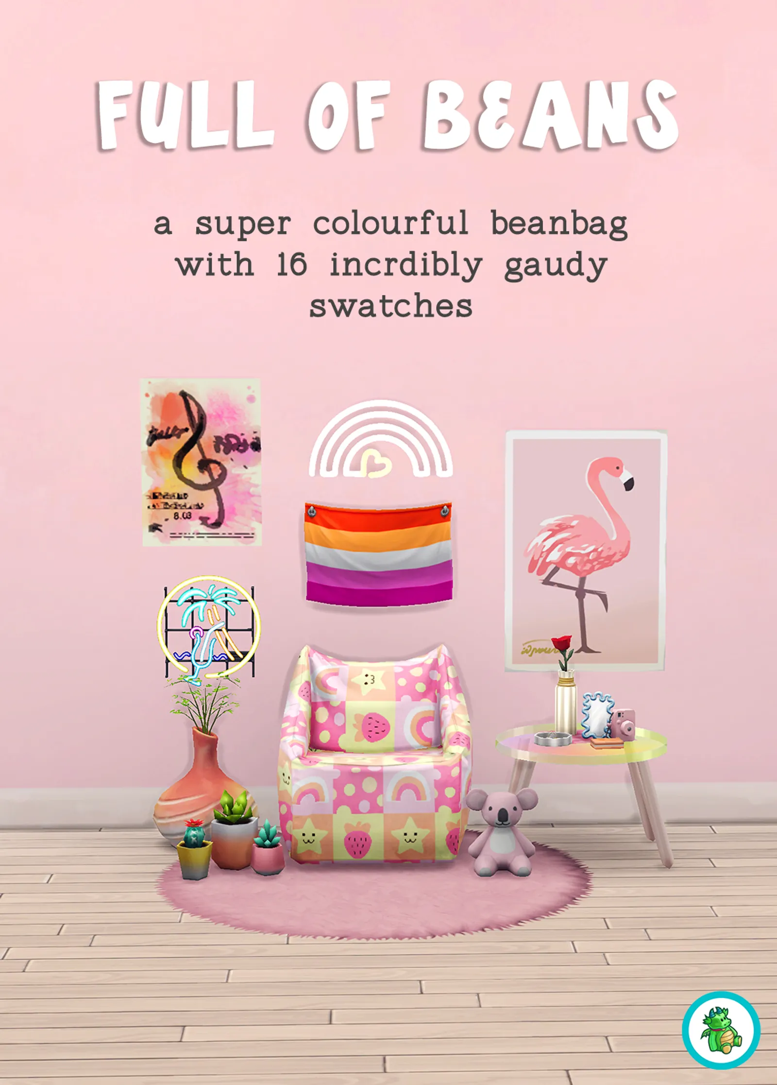 Full of Beans - A Tacky Beanbag