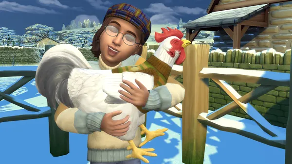 Give A Hug Tradition (sims or any animal)