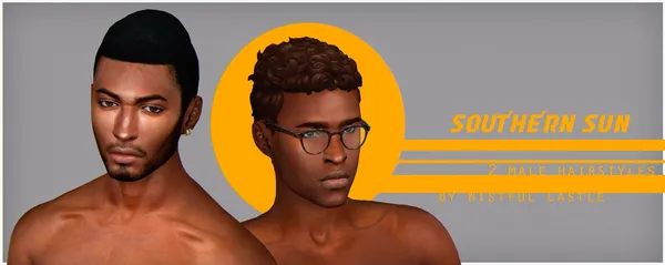 Southern Sun (male hair)FIXED!