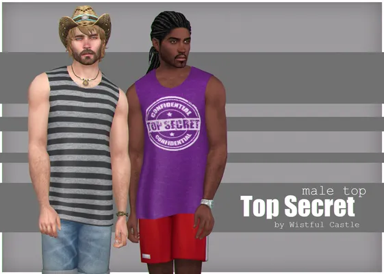 Top Secret (male top)