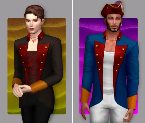 Pirates vs Vampires (male top)