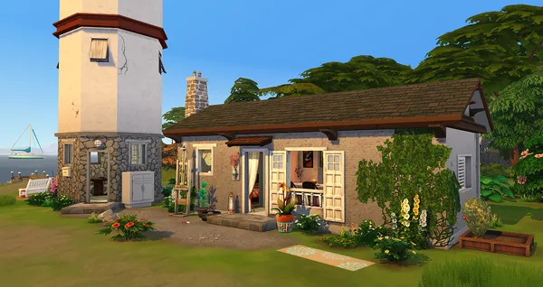 Sims 4 - Phare Rénové