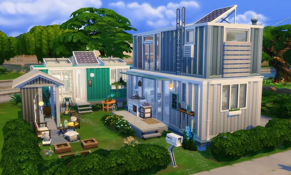 Sims 4 - Conteneurs Champêtres