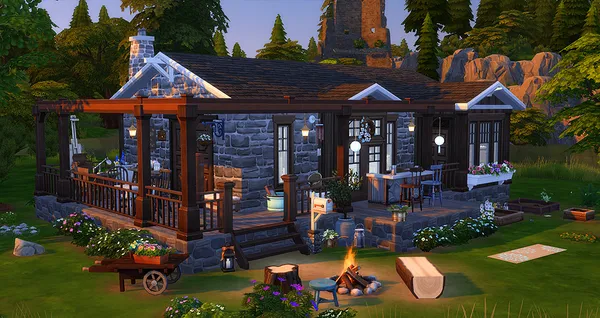 Sims 4 - Antre du Lac
