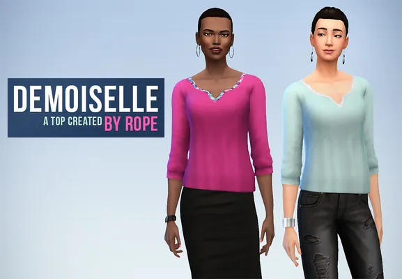 Demoiselle top