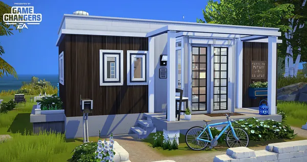 Sims 4 - Bloc-en-Bois