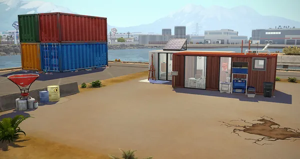 Sims 4 - Duo de Conteneur (Starter House)