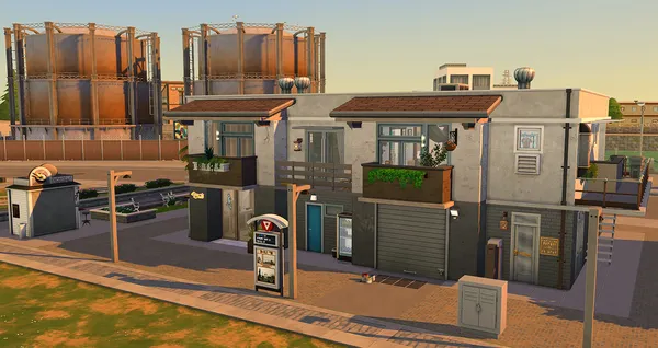 Sims 4 - Updated Lots after Snowy Escape