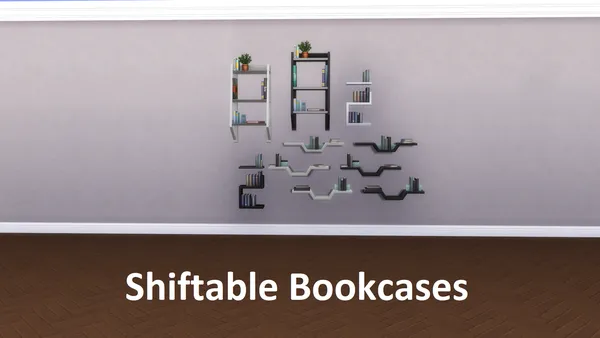Shiftable Bookcases