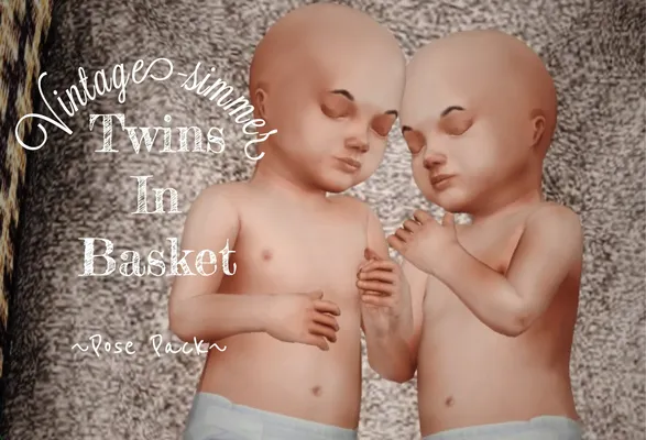 ???Twins in basket???