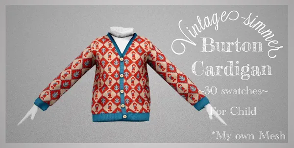 ???Burton Cardigan -Child & Todd???
