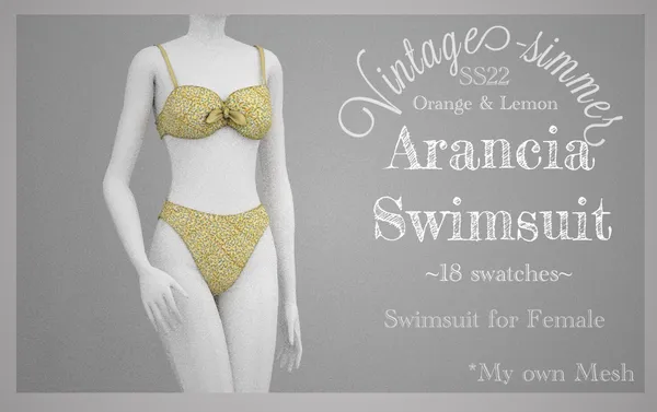 ???Arancia Swimsuit ???