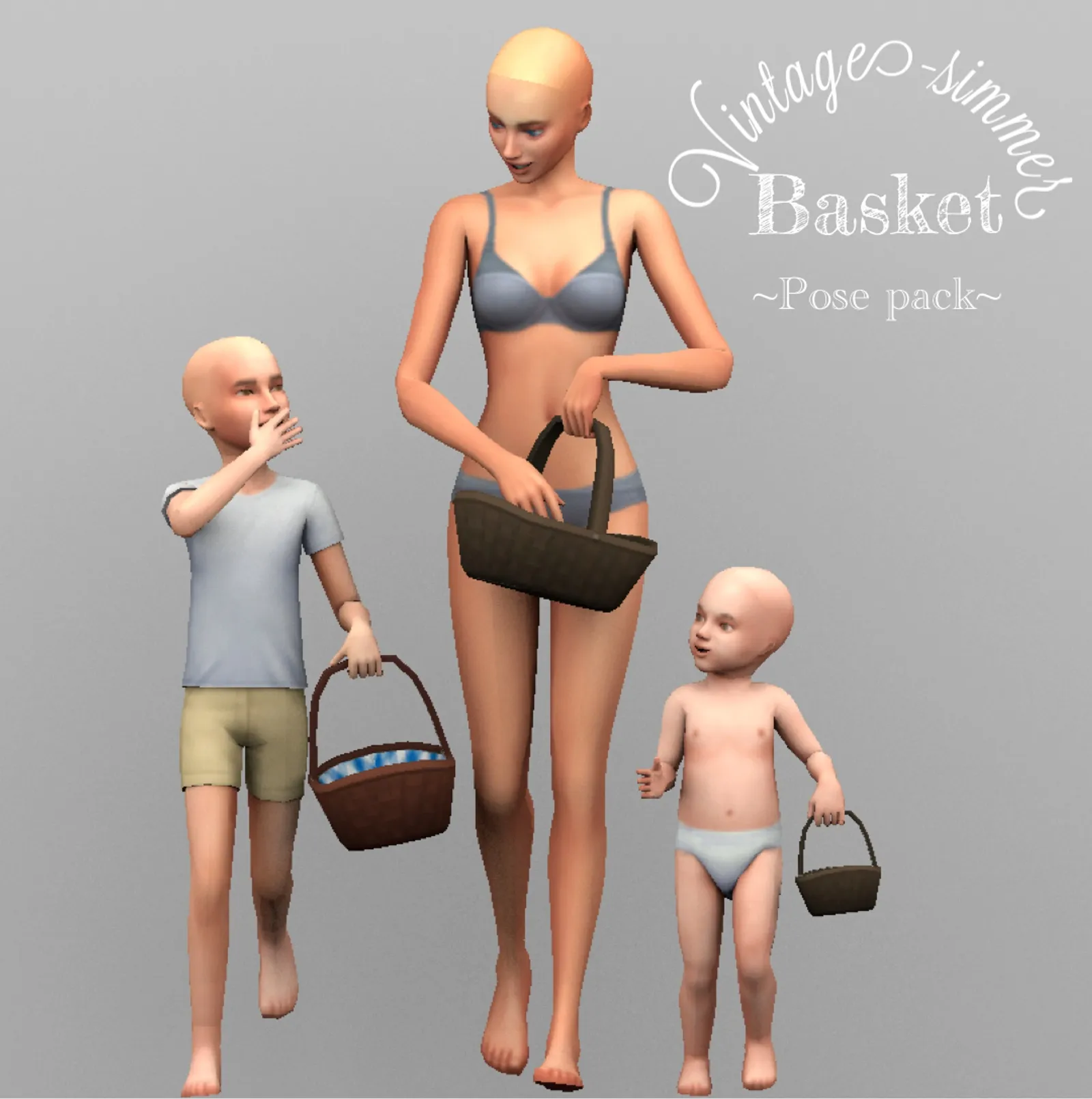 ???Basket - Pose Pack ???