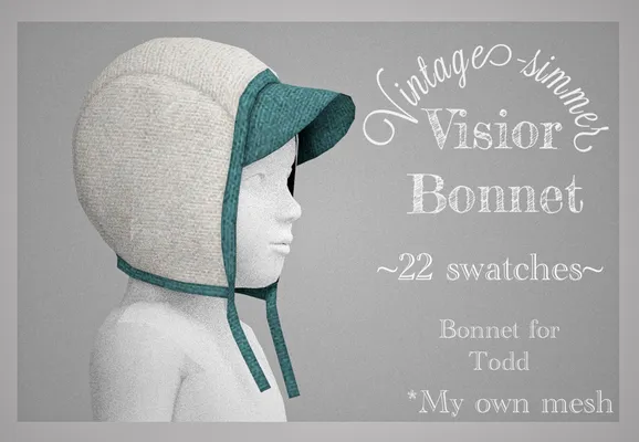 ˗ˏˋVisior Bonnet ˎˊ˗ Public realase: October 27