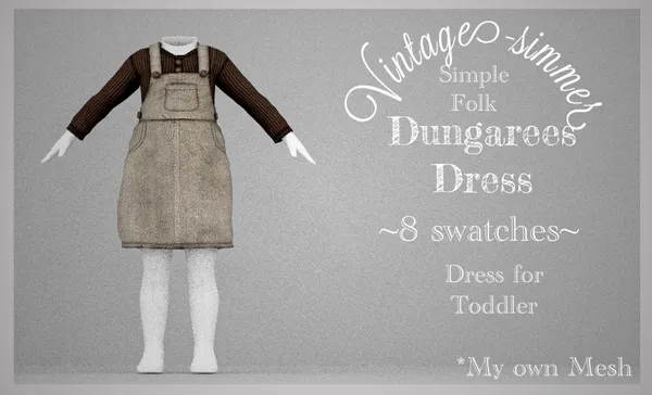 ???Dungarees Dress???