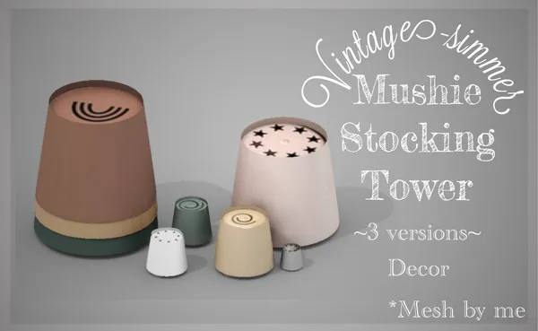 ???Mushie Stocking Tower???