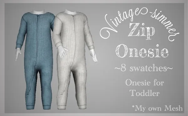 ???Zip Onesie ???