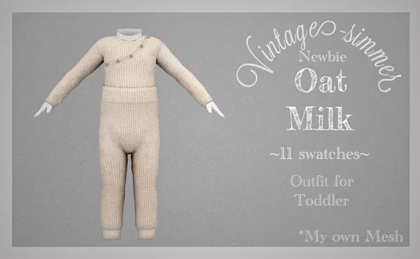 ???Oat Milk Outfit??? Public release: September 30