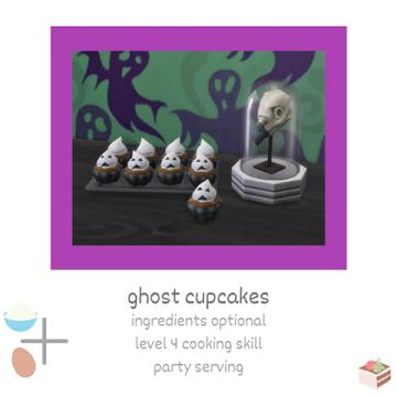 ghost cupcakes