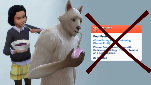 Werewolves/Vampire Kids Can Eat Plasma Fruit