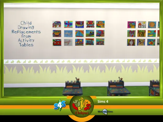 Child Drawing Replacements