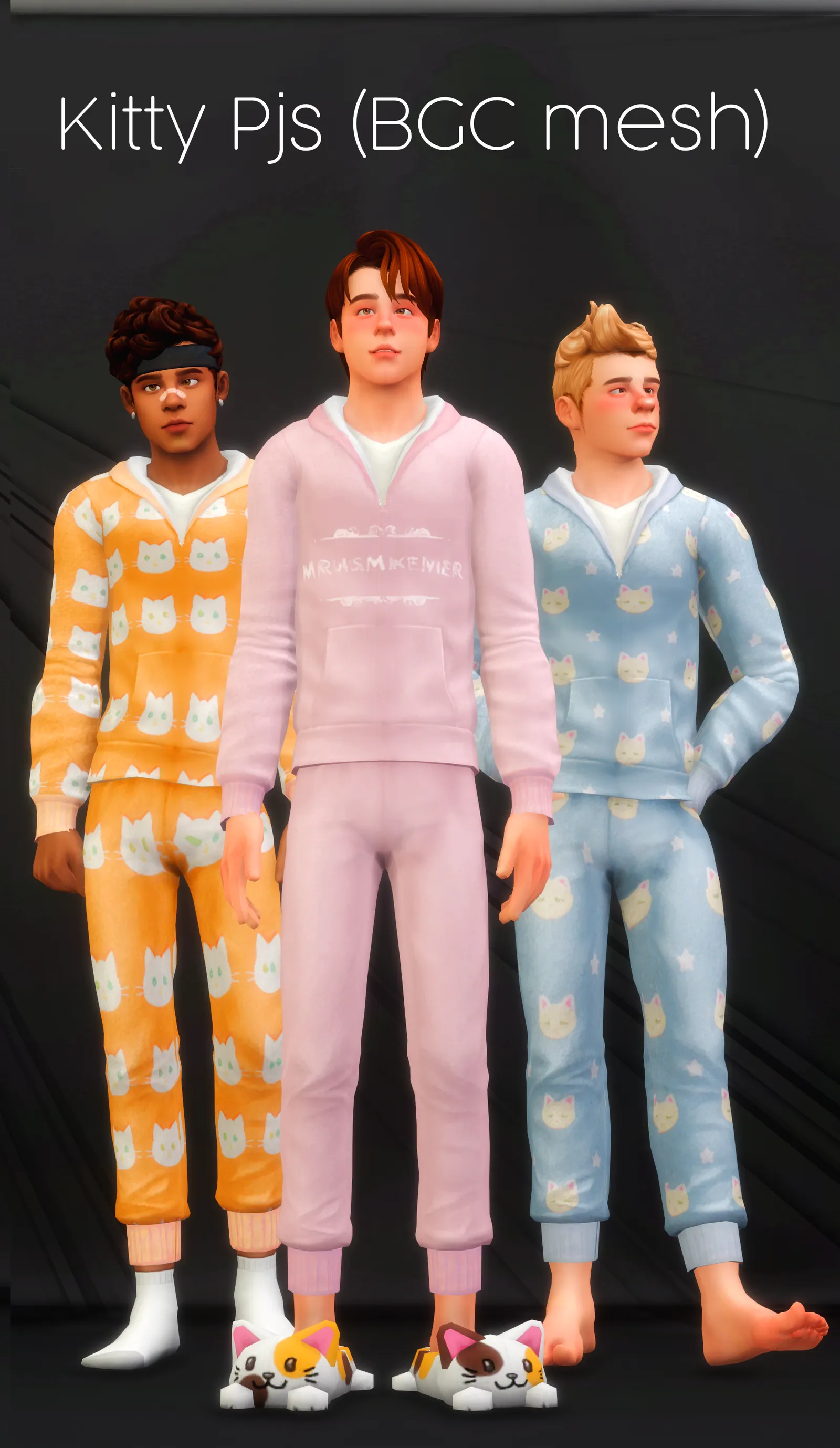 Kitty Pj's (BGC Mesh)