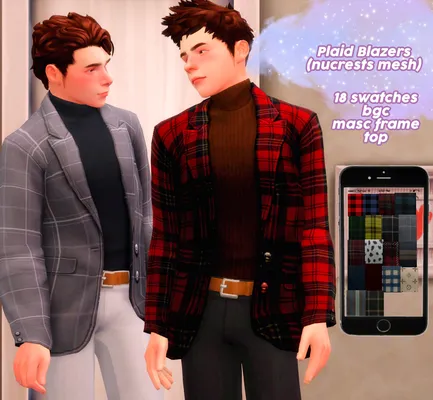 Plaid Blazers