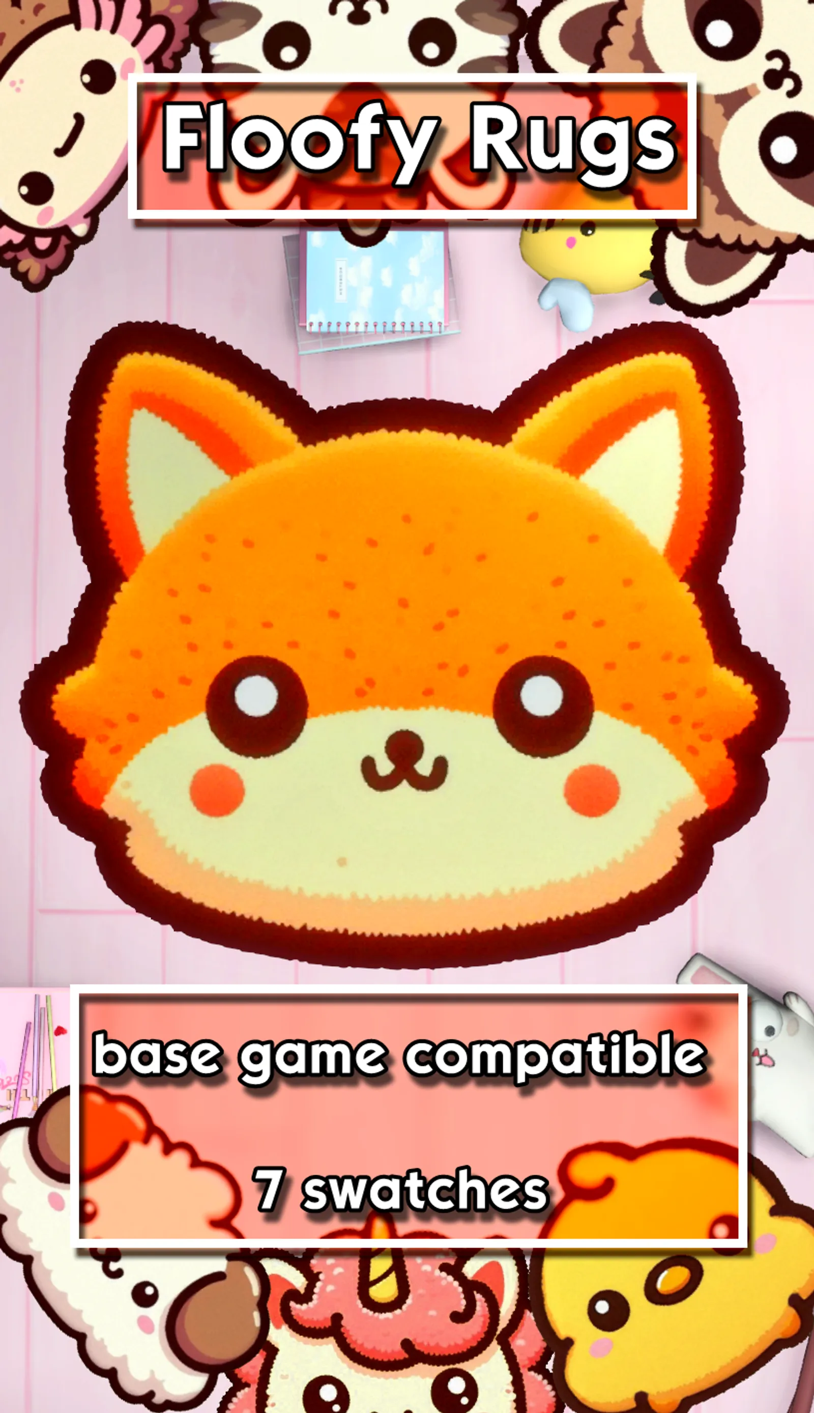 Floofy Rugs Set