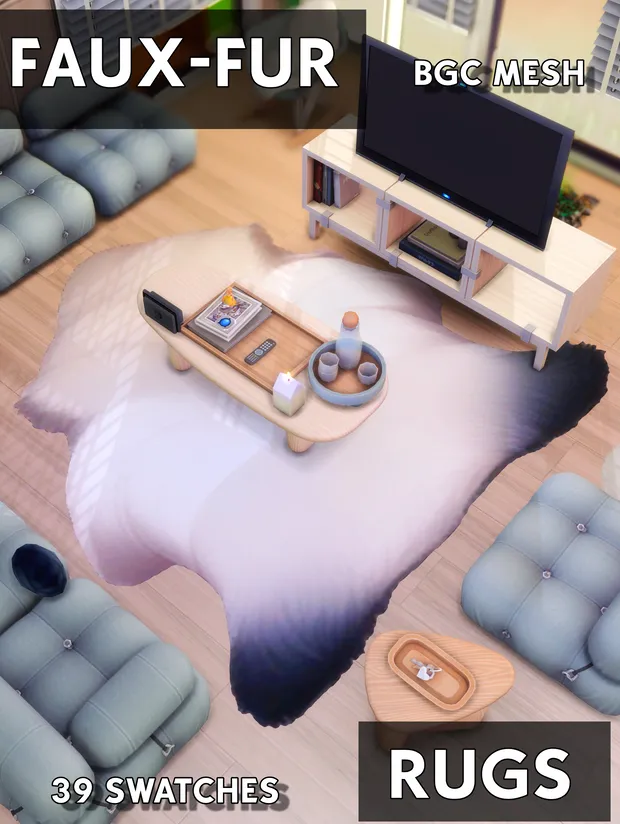 Faux-Fur Rugs