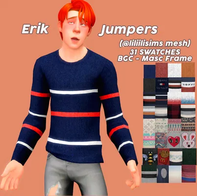 Erik Jumpers (BGC, Masc Frame)