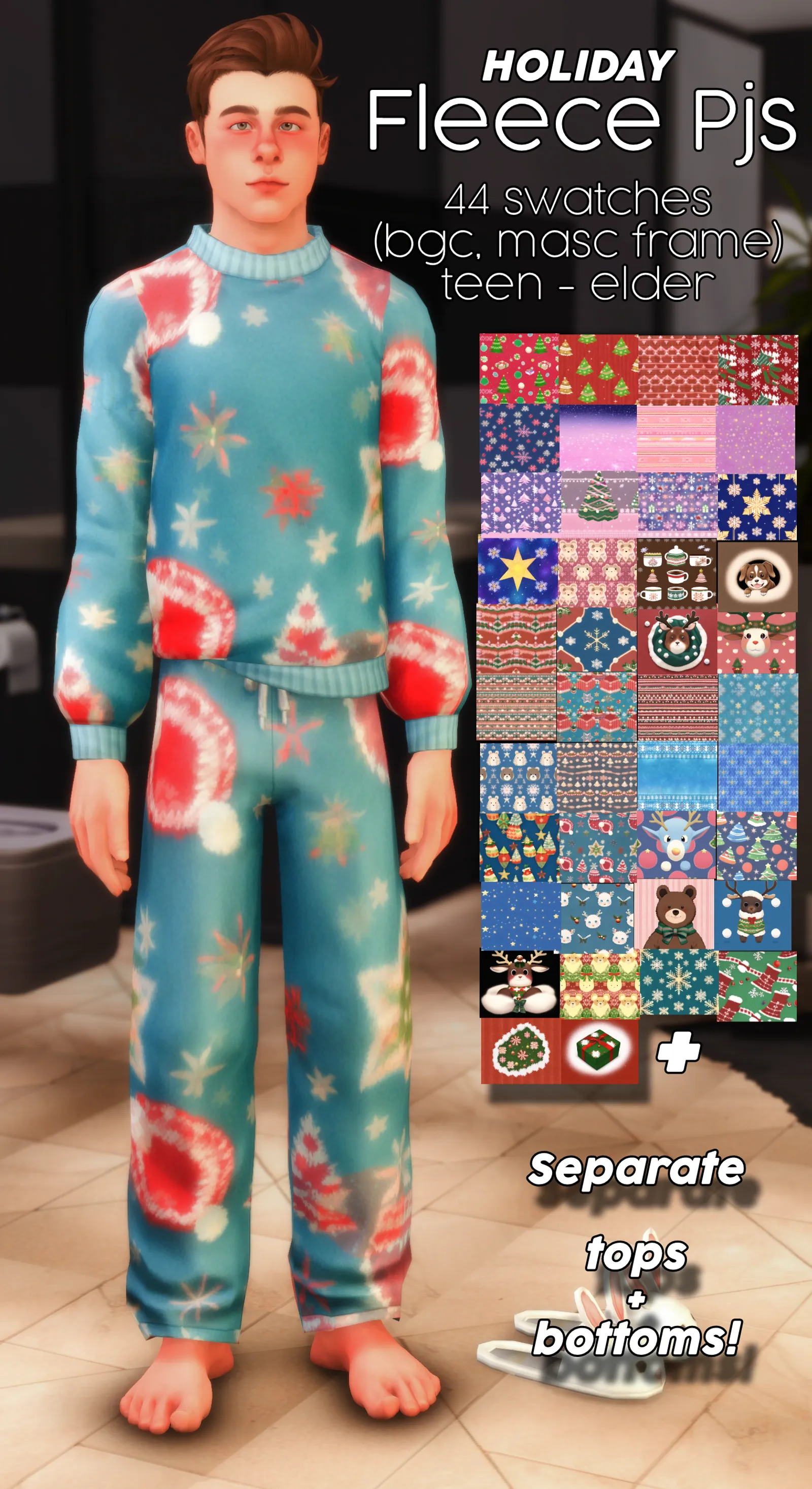 Holiday Fleece Pj’s (BGC)