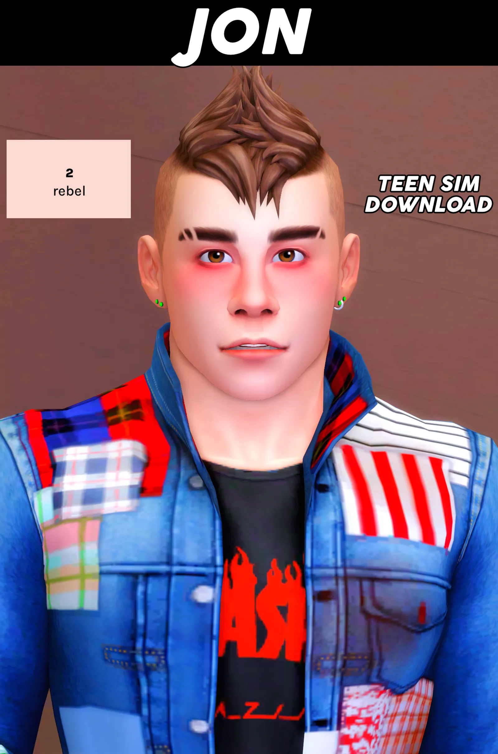 Teen-A-Day 2 (Jon - Rebel)