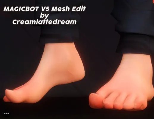 MAGICBOT Mesh Edit by CreamlatteDream