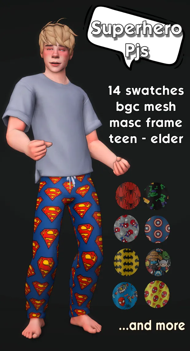 Superhero Pjs 