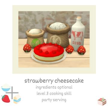 strawberry cheesecake