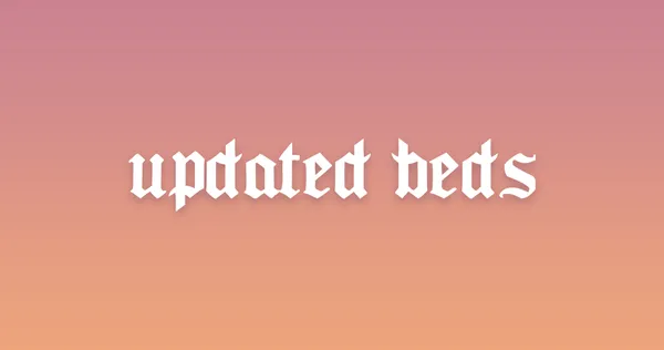 High School Years patch - fixed beds