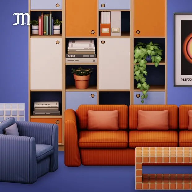 Birthday Cake Living Room 