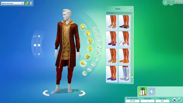 Expanded Trendi Outfit Selection